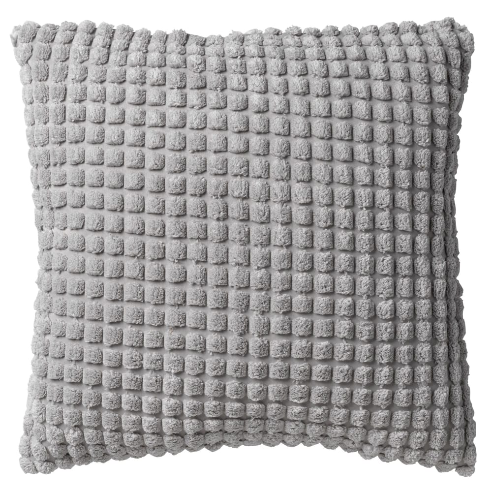 Housse de coussin gris 45x45 cm