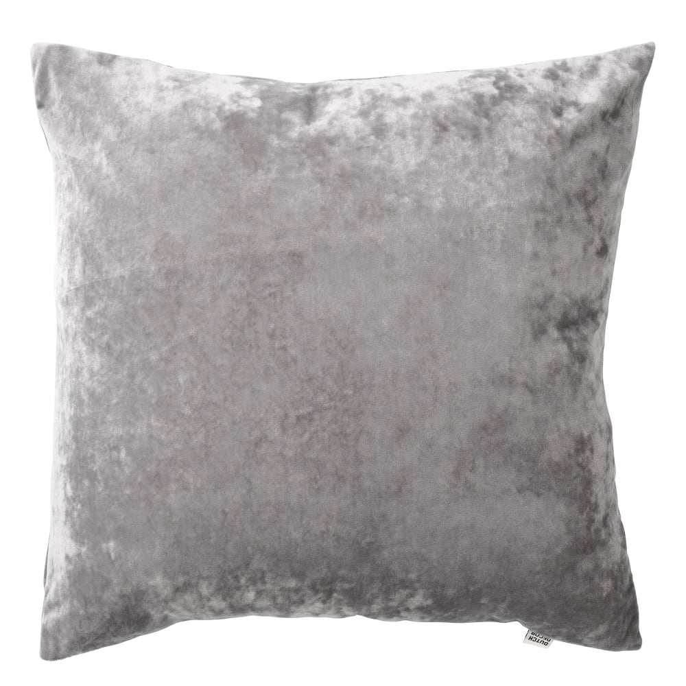 Housse de coussin gris 45x45 cm