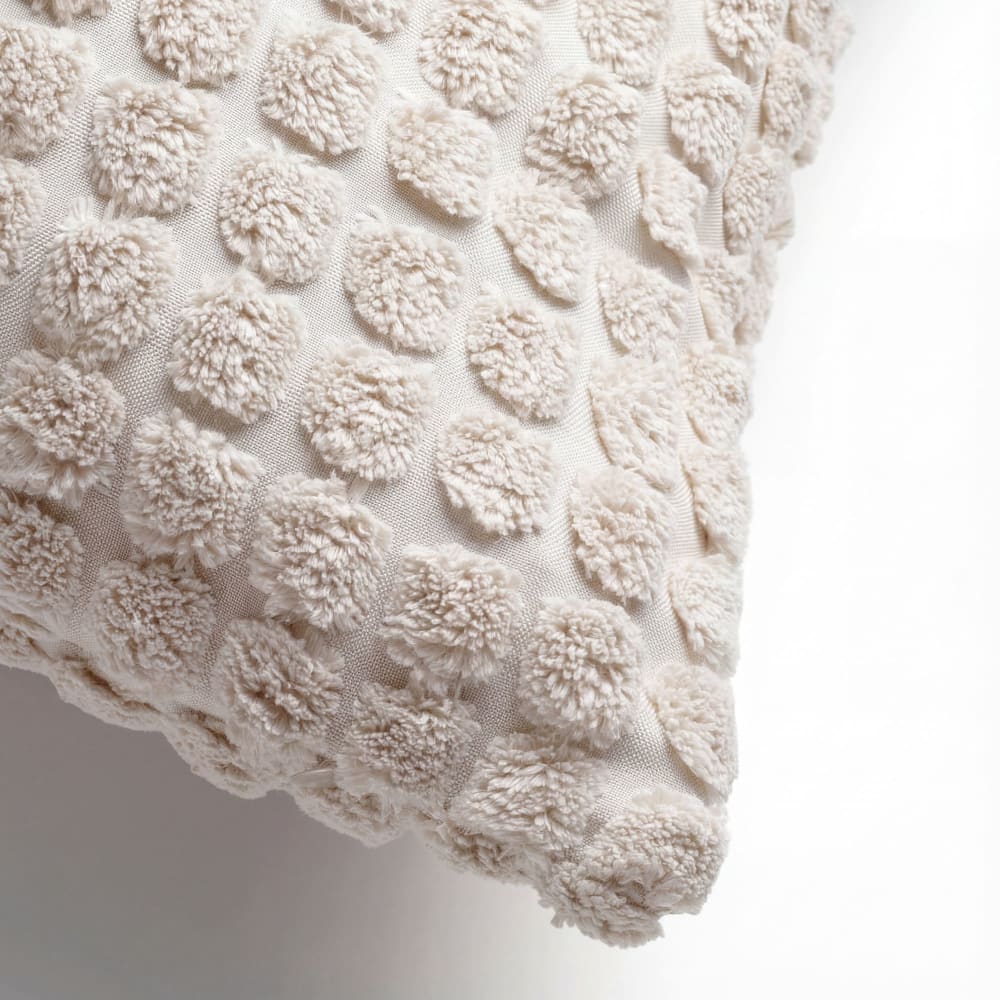 Housse de coussin Blanche 45x45 cm - Maisons du Monde