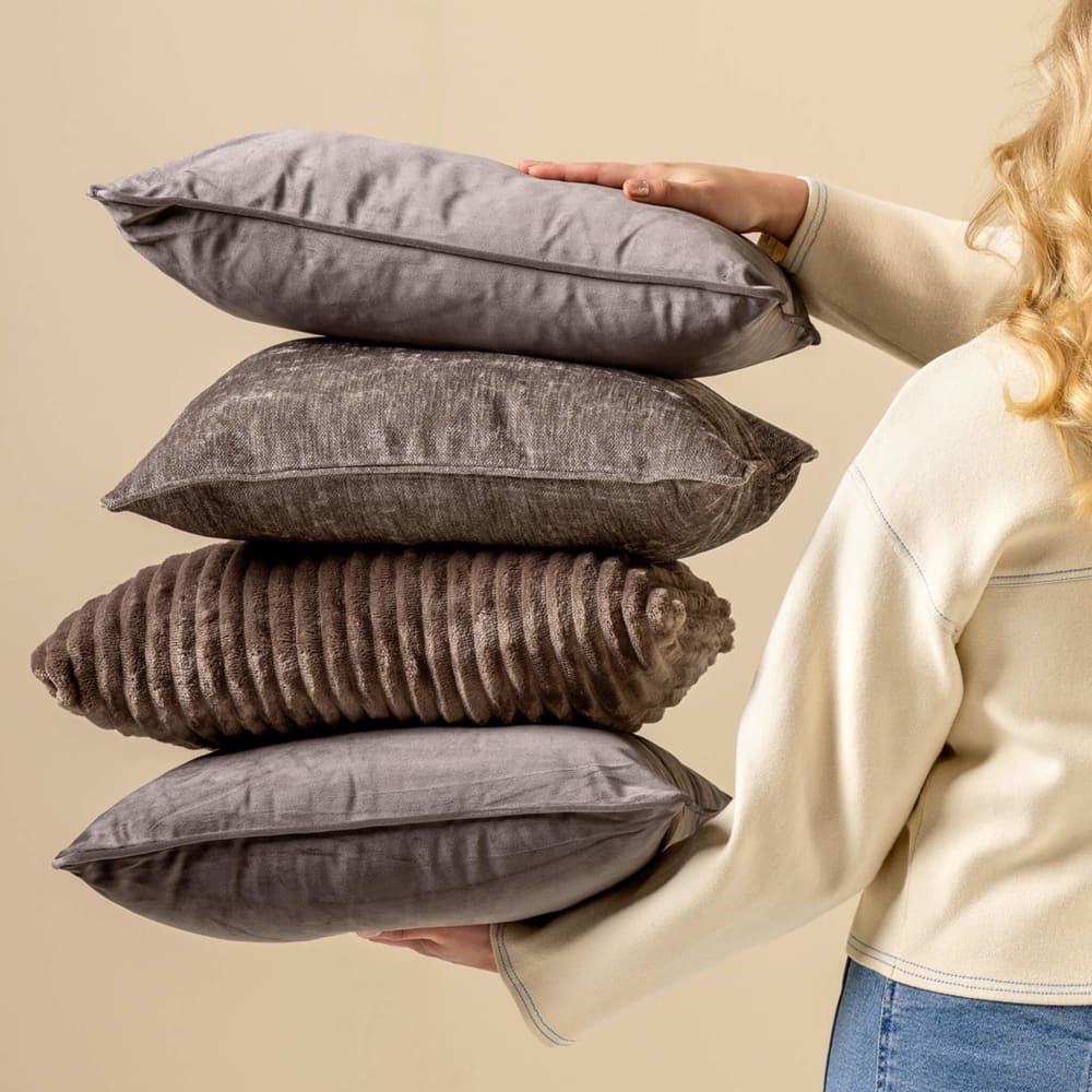 Coussin Marron 30x50 cm — vue 4