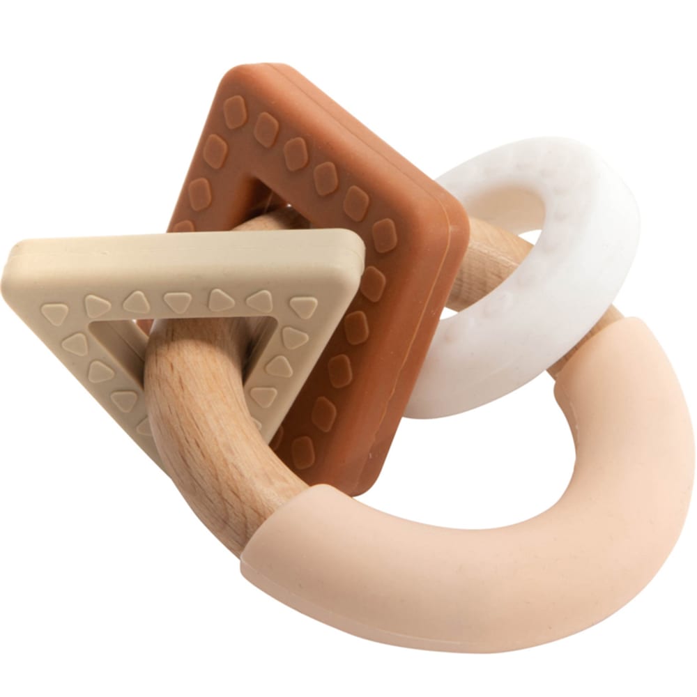 AMADEUS LES PETITS Caractéristiques techniques : - Anneau en bois de hêtre. - Silicone sans BPA. Age conseillé : Dès la naissance