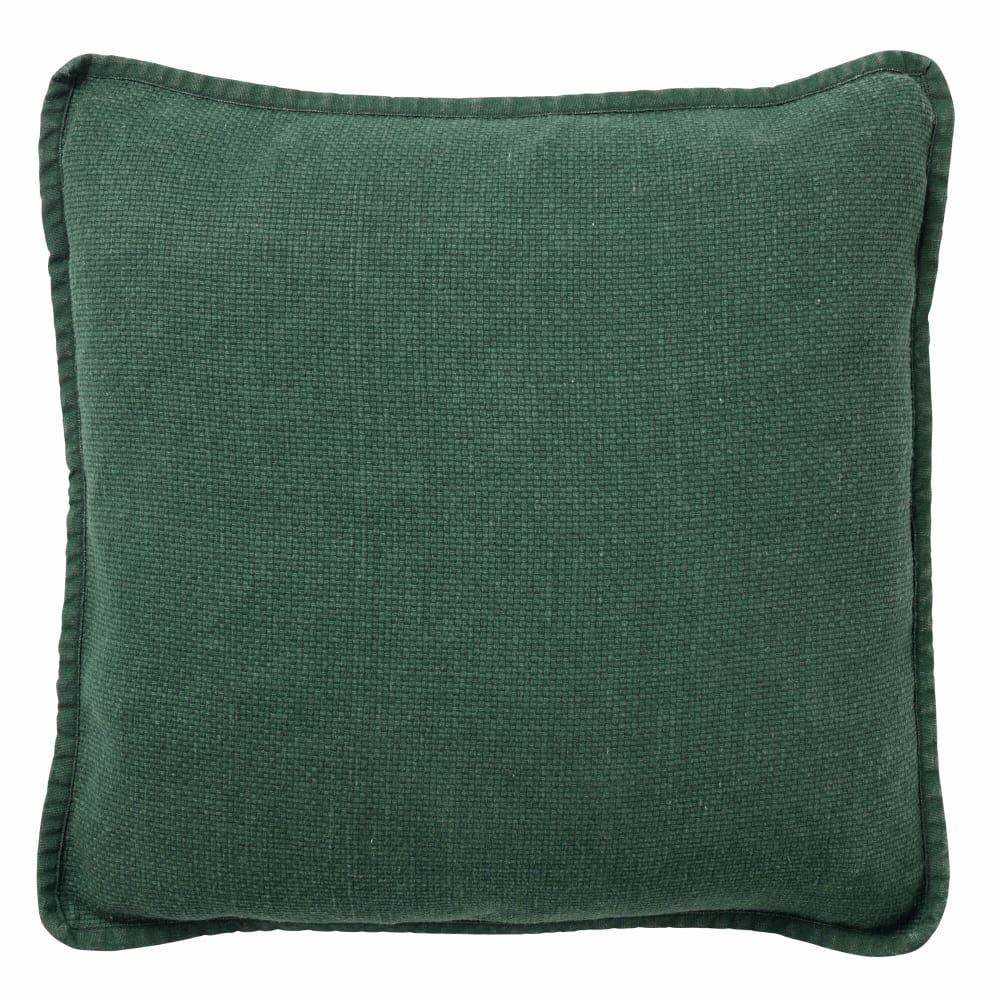 Dutch Decor Kissenbezug Grün 45x45 cm style modern Grün Baumwolle