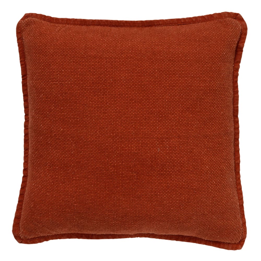 coussin orange 45x45 cm