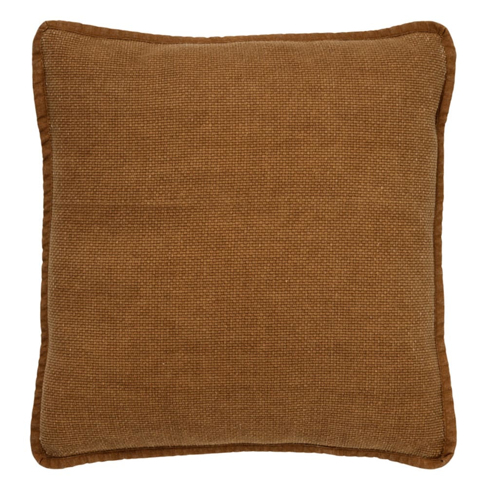 coussin marron 45x45 cm