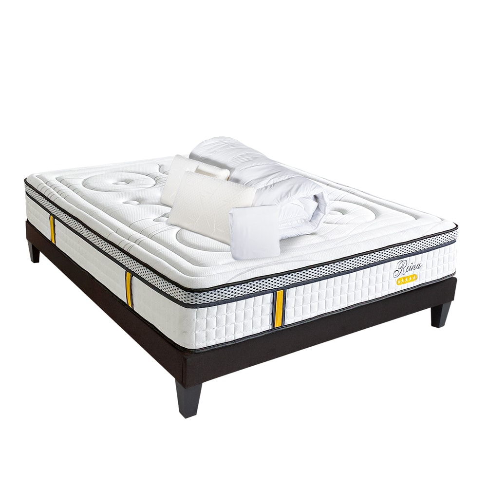 Pack matelas ressorts - accessoires
