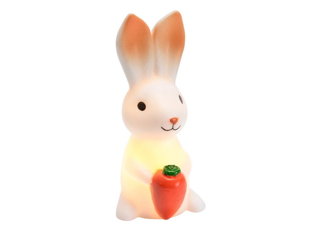 Amadeus Veilleuse lapin malin - amadeus Blanc Pvc - Poly Chlorure De Vinyle - 6x13x6cm