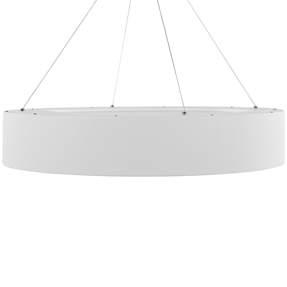 Lampe led suspendue métal blanc — vue 4