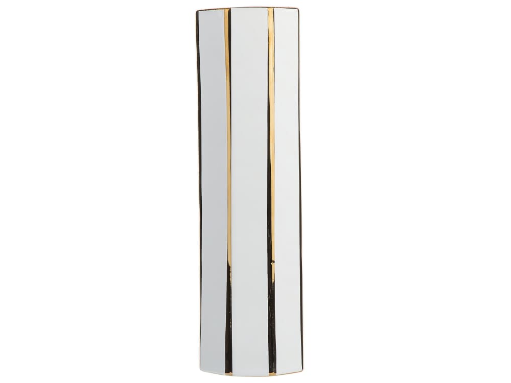Vase à fleurs 40 cm céramique blanc