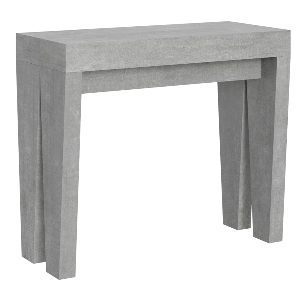 Console extensible 90x40/300 - effet bois