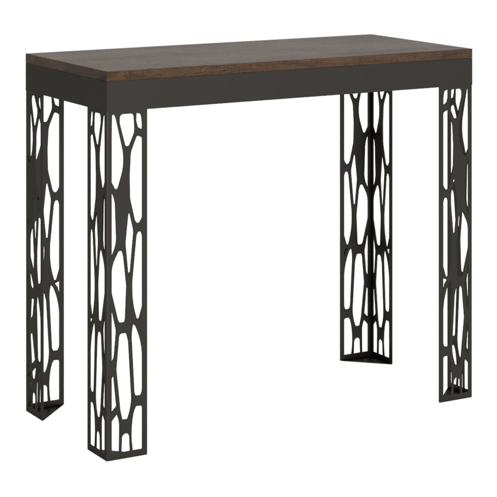 Console extensible effet - noyer
