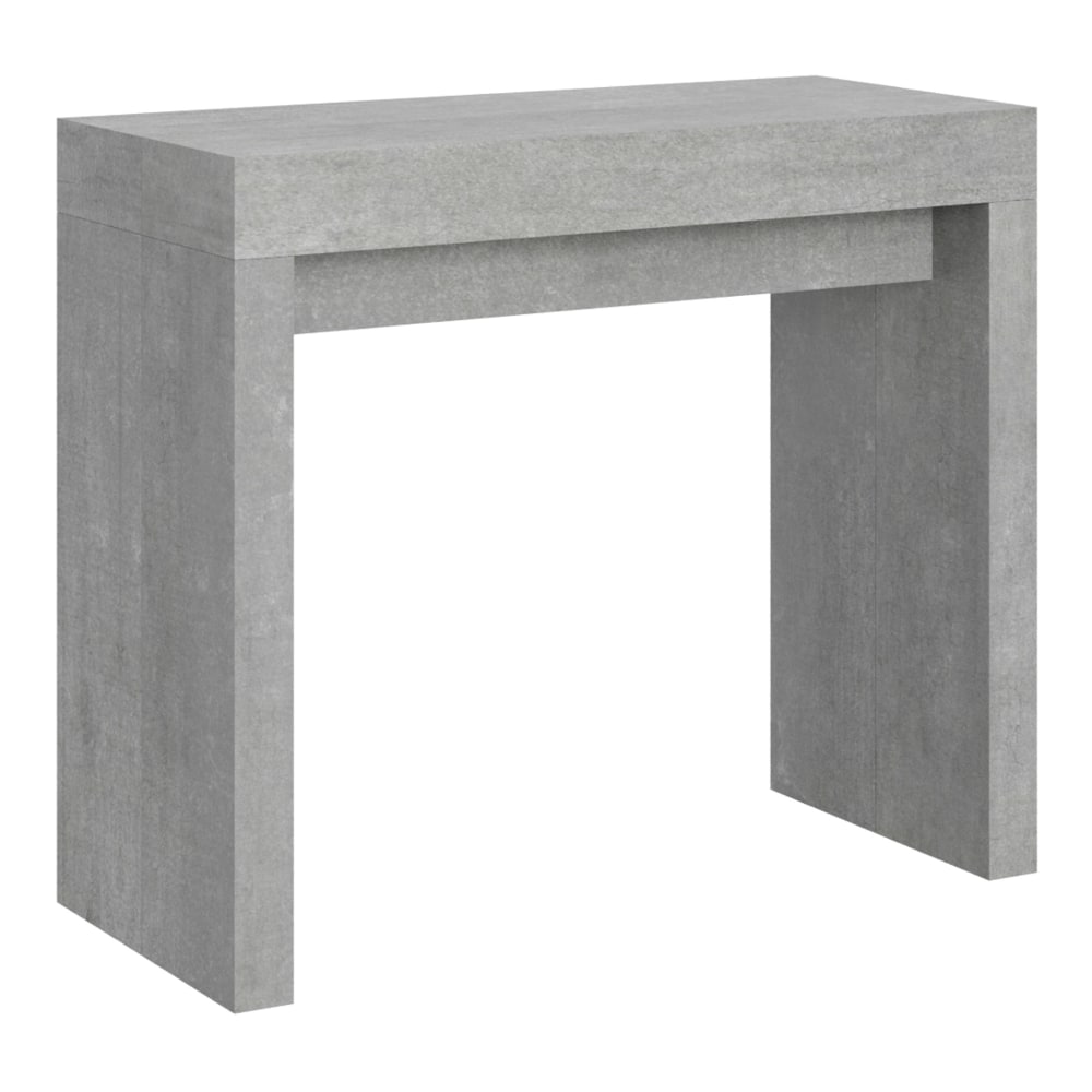 Console extensible 90x40/300 - effet bois