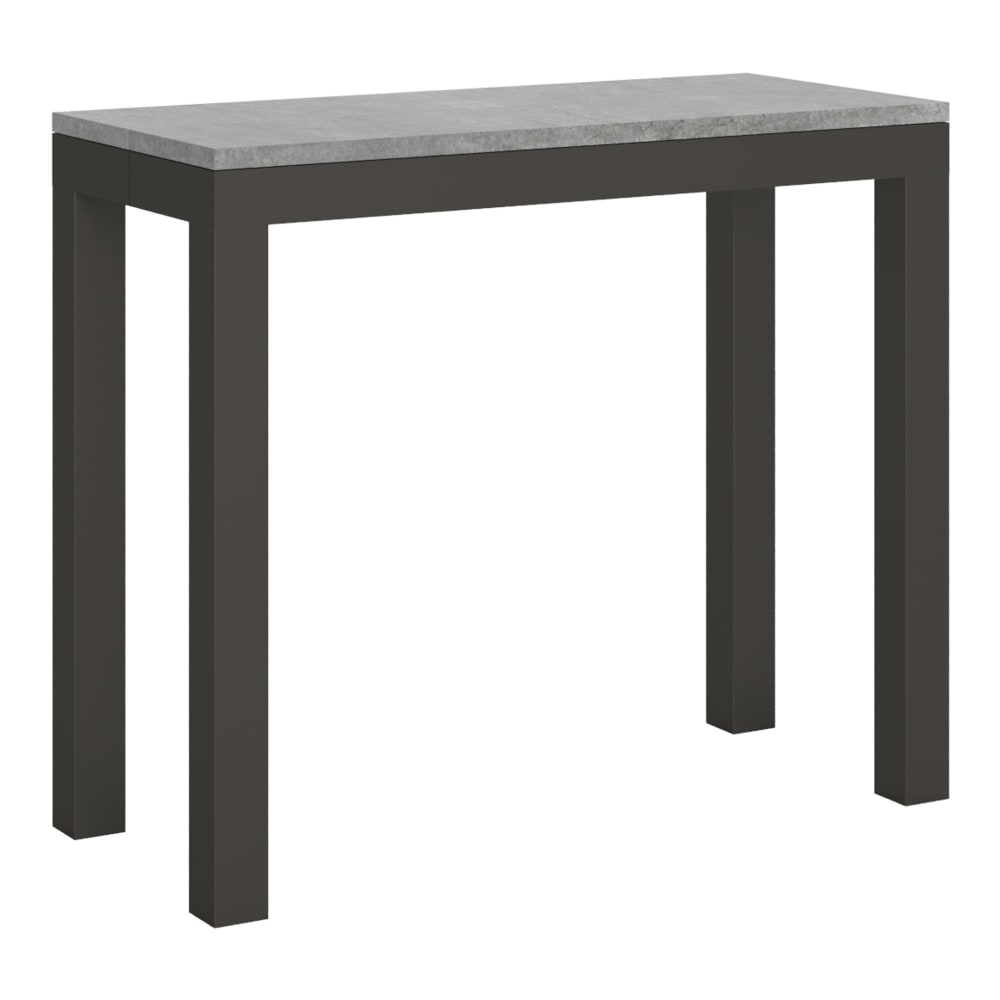 Console extensible 90x40/300 - effet bois