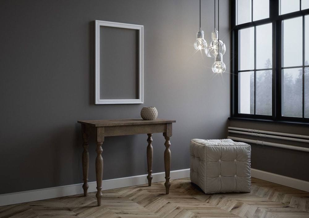 Consolle allungabile 90x48/308 cm effetto legno noce - Itamoby