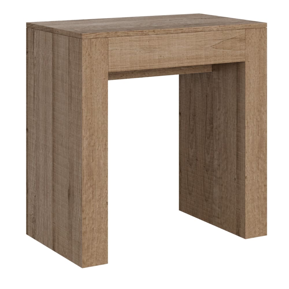 Itamoby Ausziehbarer Konsolentisch 78x47/299cm in Holzoptik Eiche Natur style modern Braun Spanplatte
