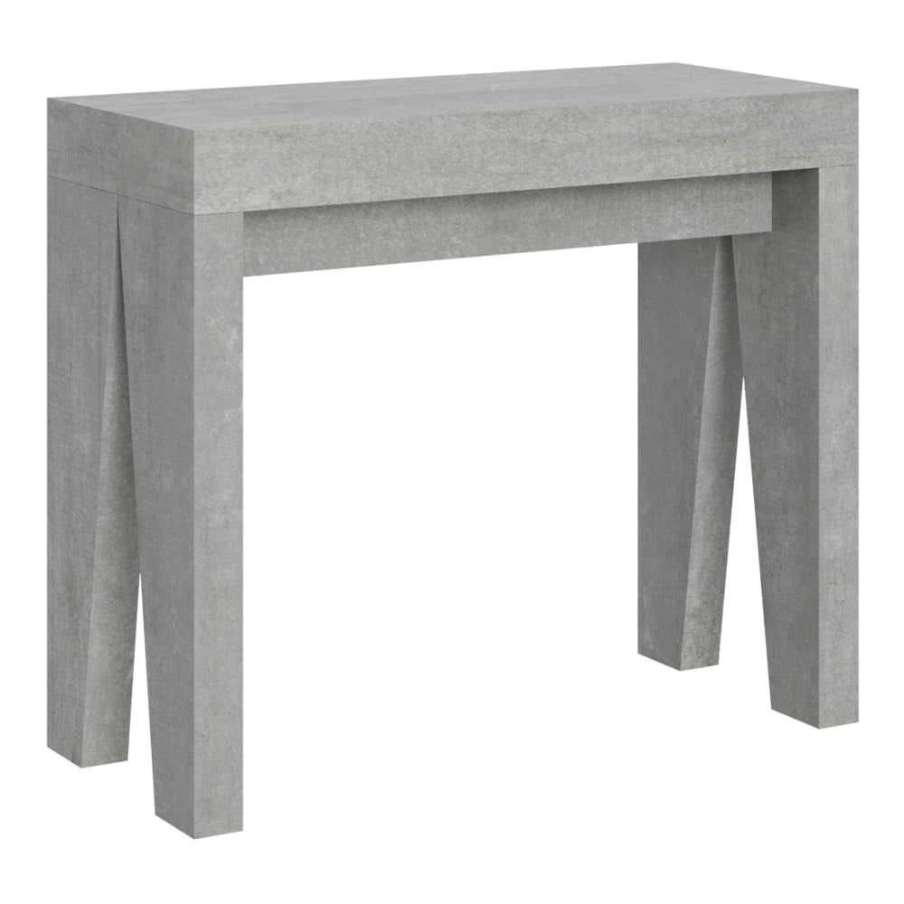 Console extensible 90x40/196 - effet bois