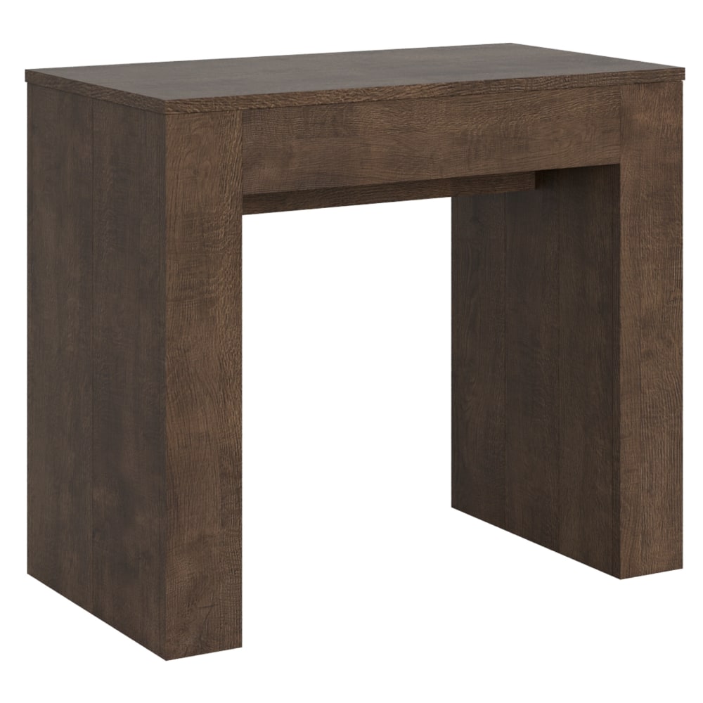 Itamoby Ausziehbarer Konsolentisch 90x49/307cm in Holzoptik Nussbaumbraun style modern - Spanplatte