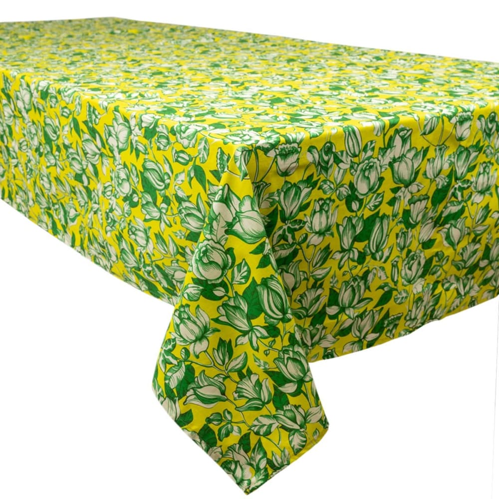 Nappe rectangulaire en - fleurs