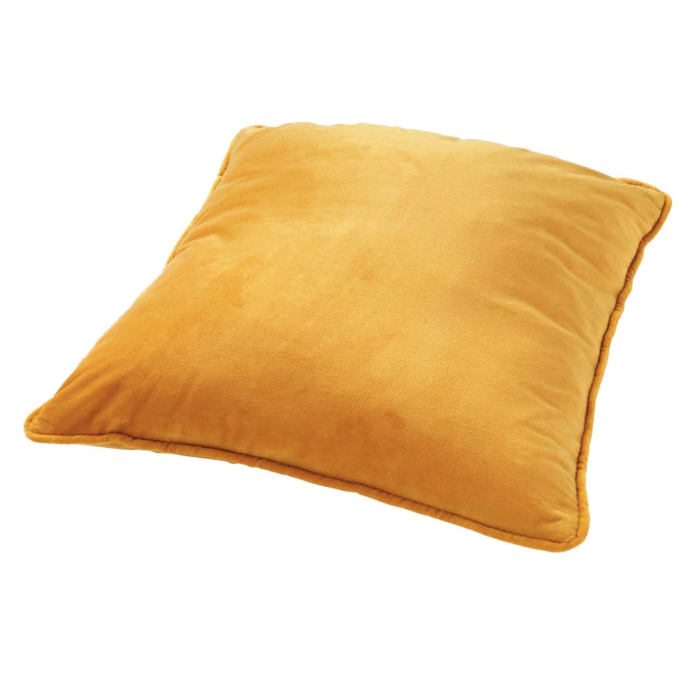 Coussin Jaune 60x60 cm — vue 3
