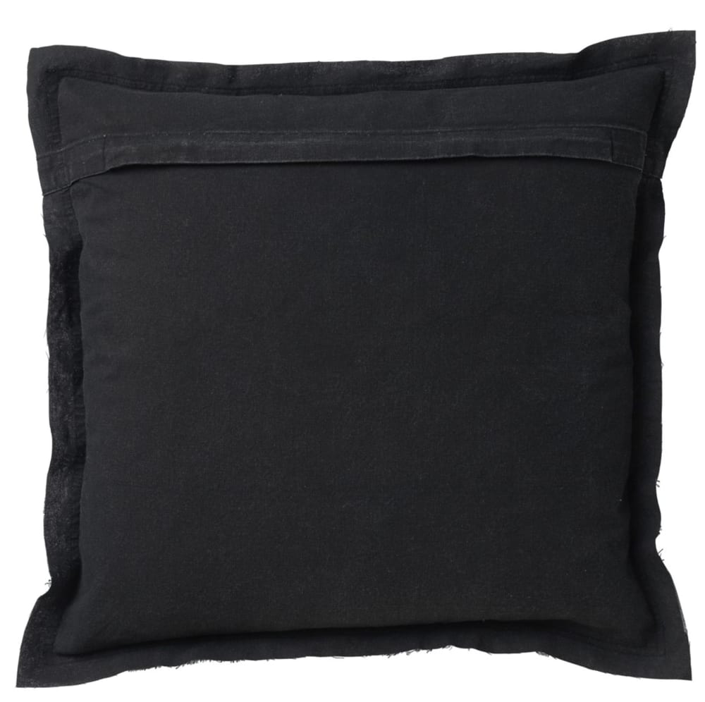 Coussin Noir 60x60 cm - Maisons du Monde