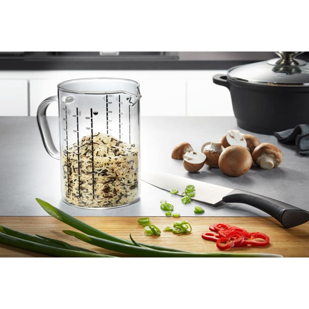 Verre doseur  1000 ml en verre transparent - Maisons du Monde