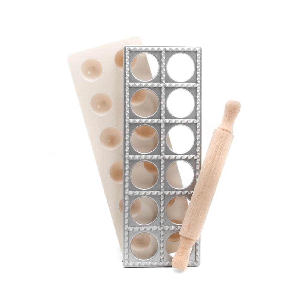 Planche à raviolis en aluminium argent