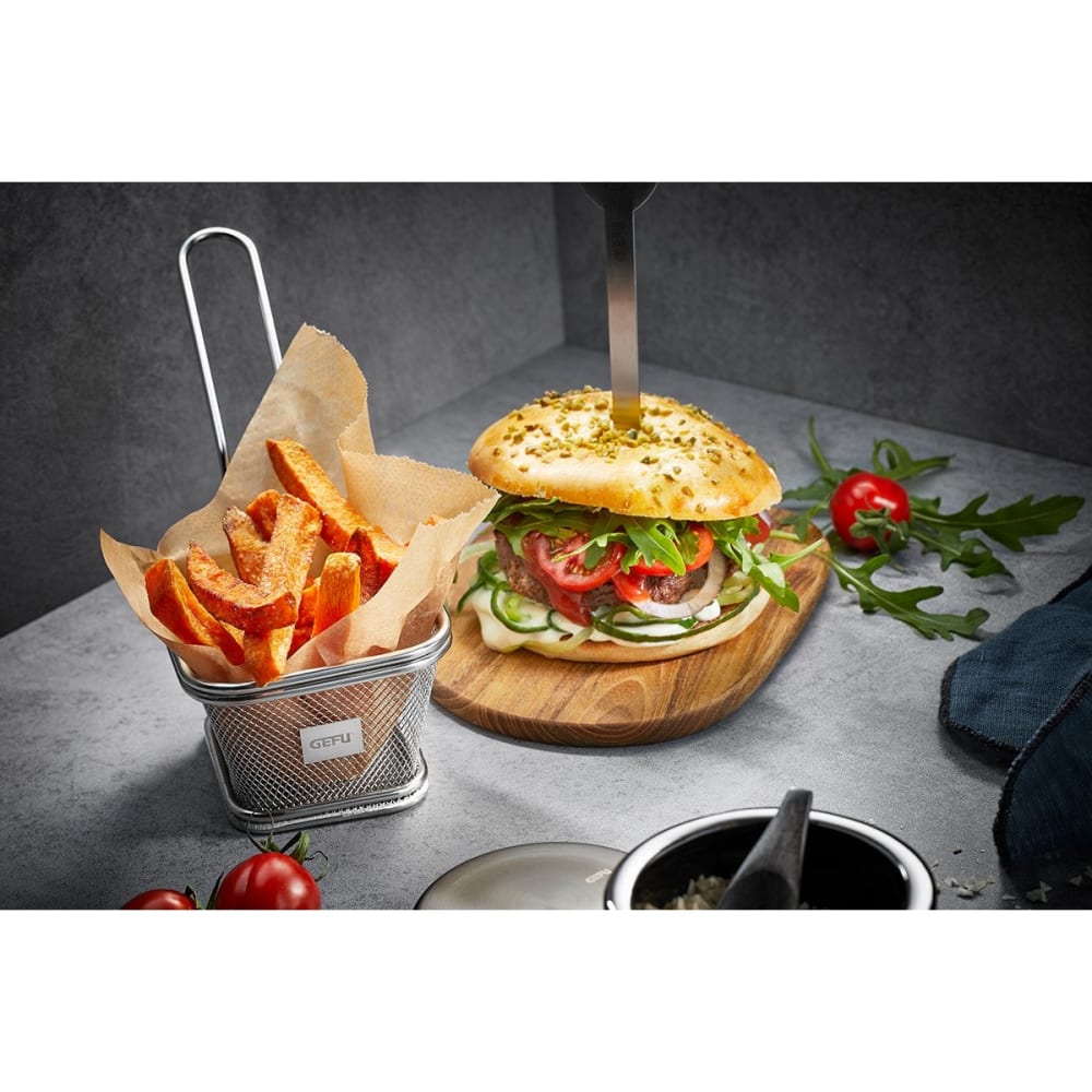 Panier à frites en acier inoxydable argent - Maisons du Monde