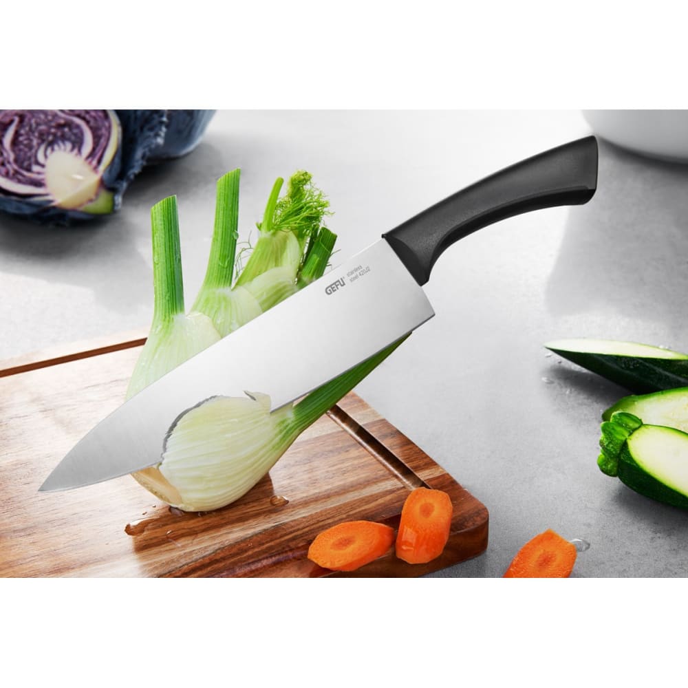 Couteau de cuisine en acier argent - Maisons du Monde