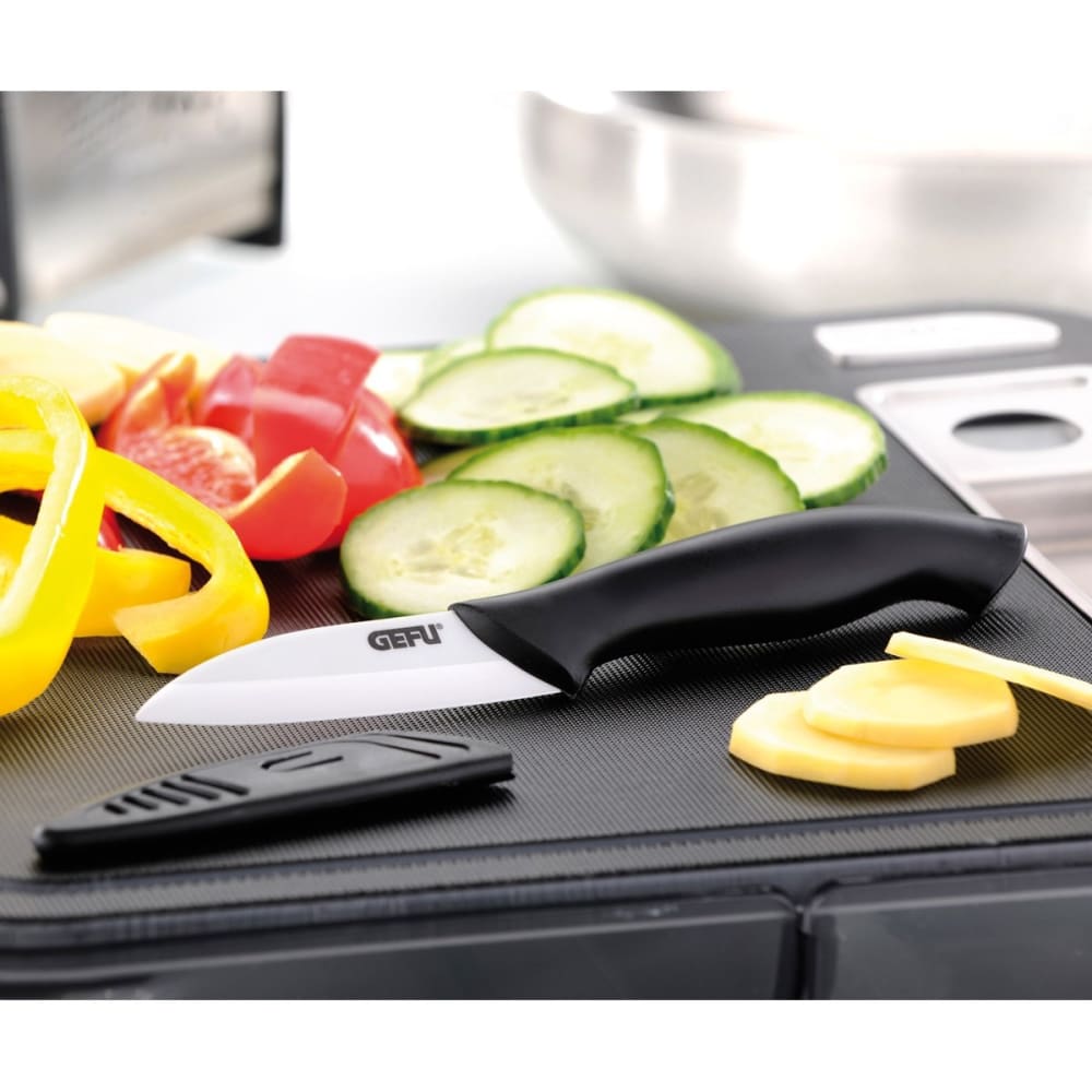 Couteau céramique en plastique argent - Maisons du Monde