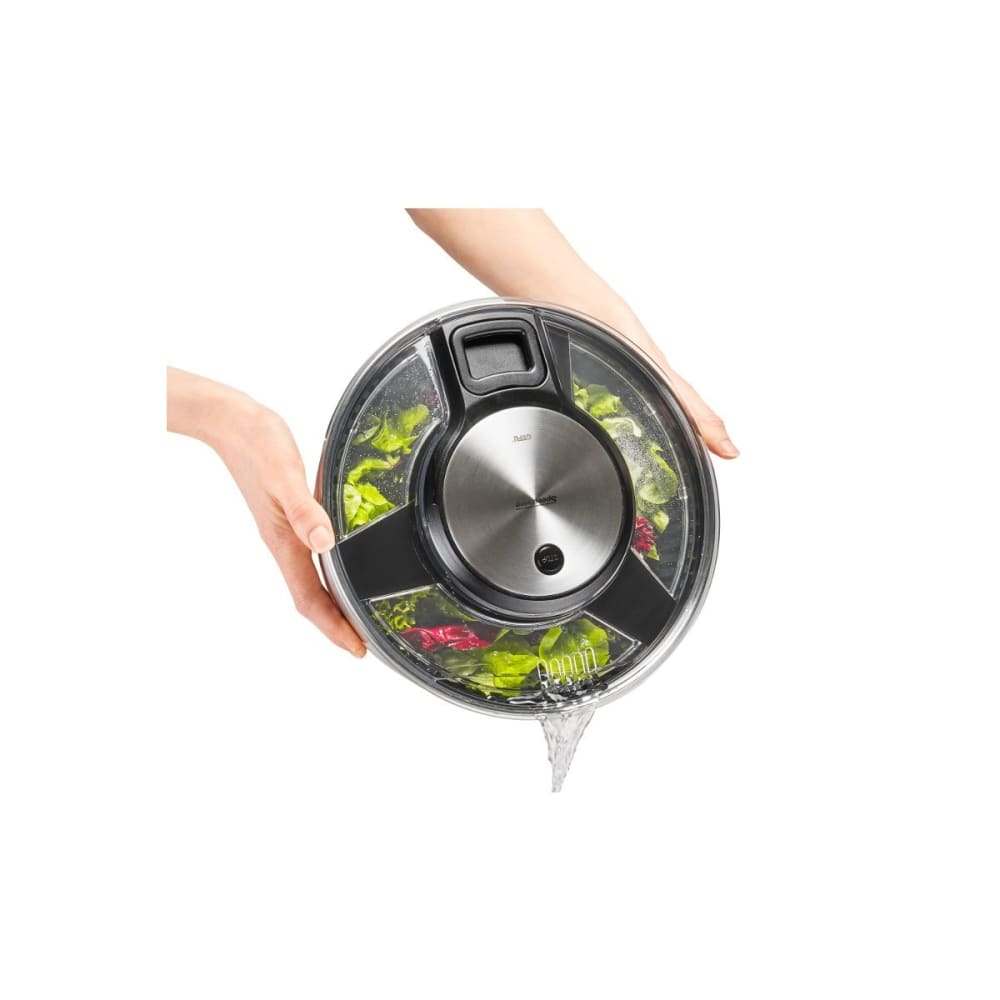 Lavainsalata acciaio inox acciaio inox nero/argento - GEFU