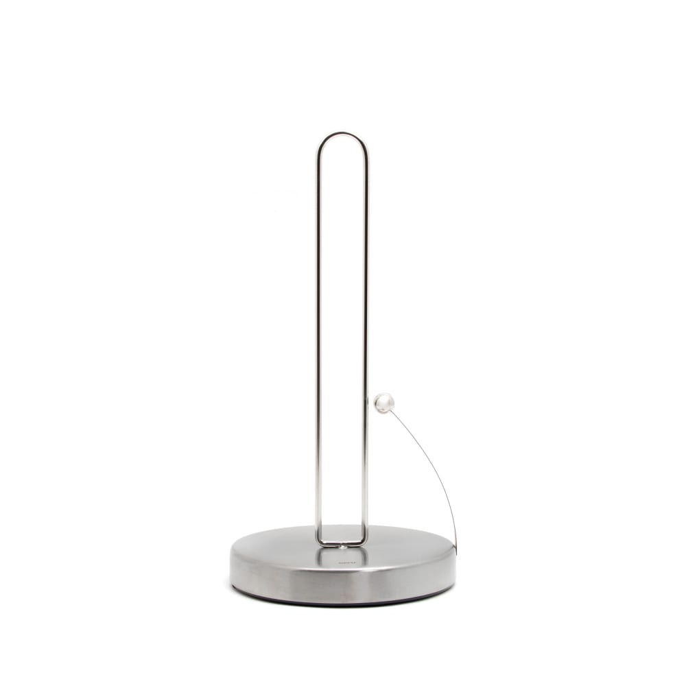 Portarossoolo da cucina acciaio inox argento - Modello Classico chic - Argentato - Acciaio inossidabile