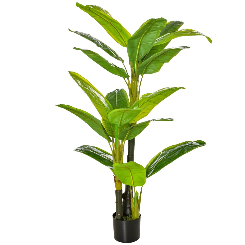 Banano pianta in vaso verde - Verde - PVC - Cloruro di polivinile