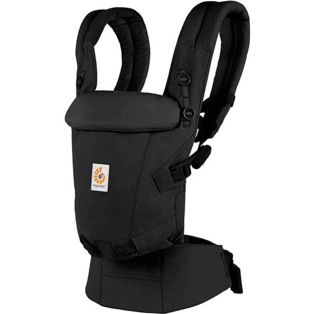 ERGOBABY Porte bébé Adapt SoftTouch noir onyx Noir Coton - 27x17x17cm