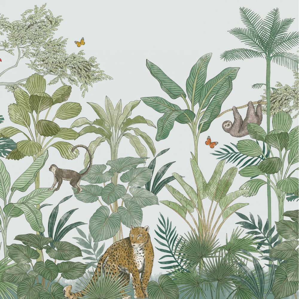 Papier peint intissé panoramique tropical — vue 4