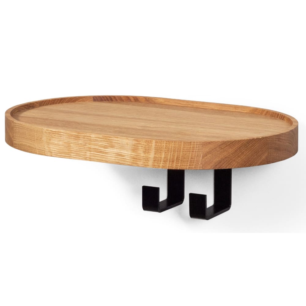 Portemanteaux mural en chêne massif huilé