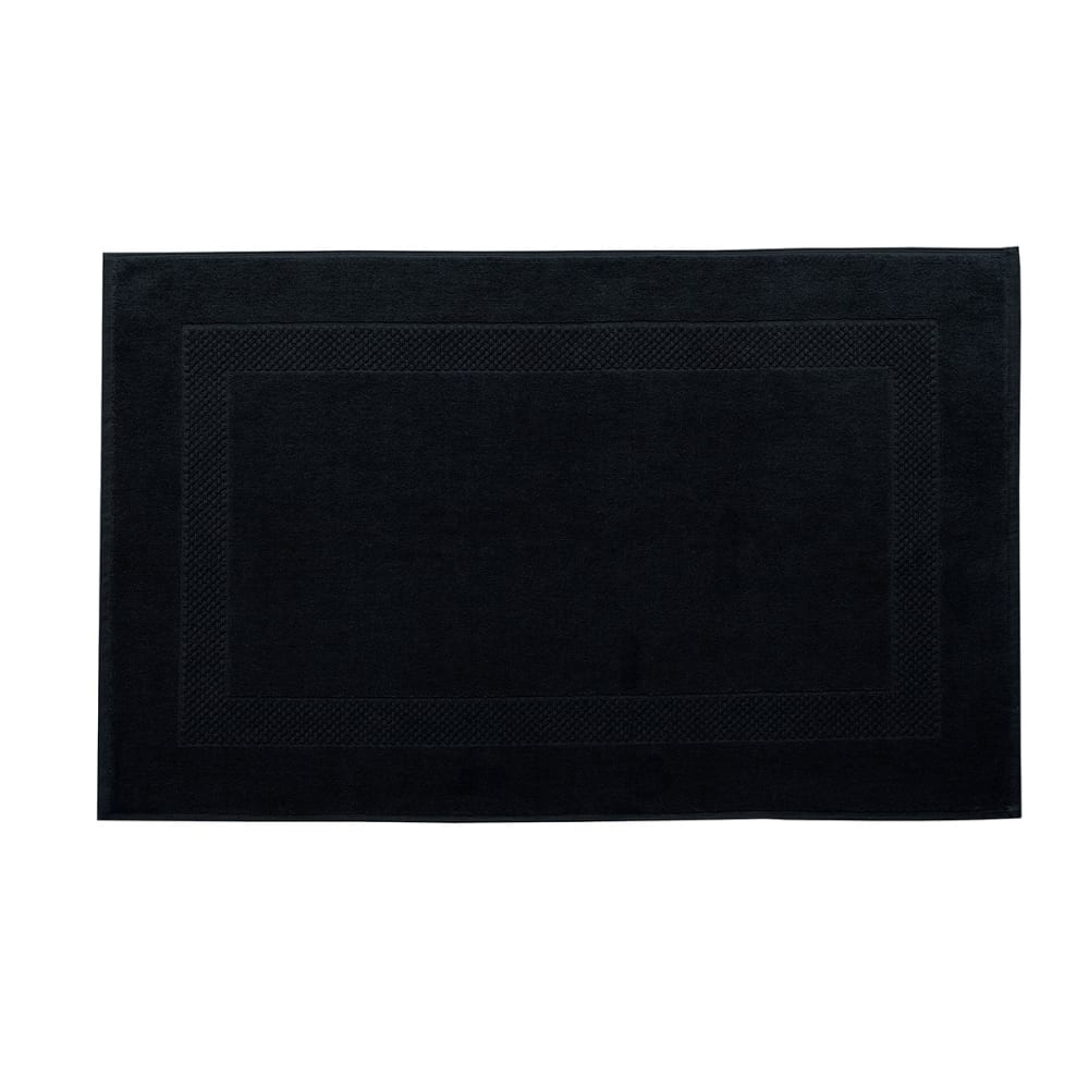 Tapis de bain coton réglisse 60x80 cm