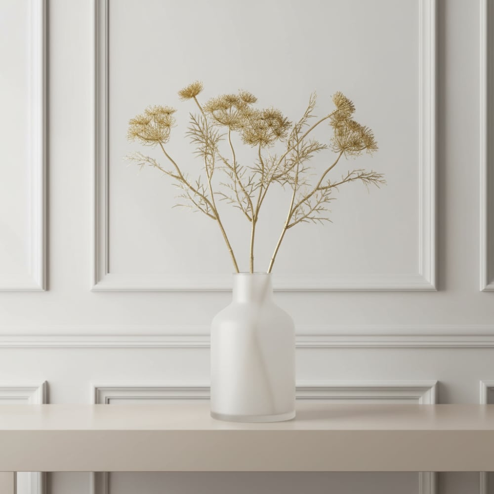 Tige de carotte sauvage artificielle dorée h42 - Maisons du Monde