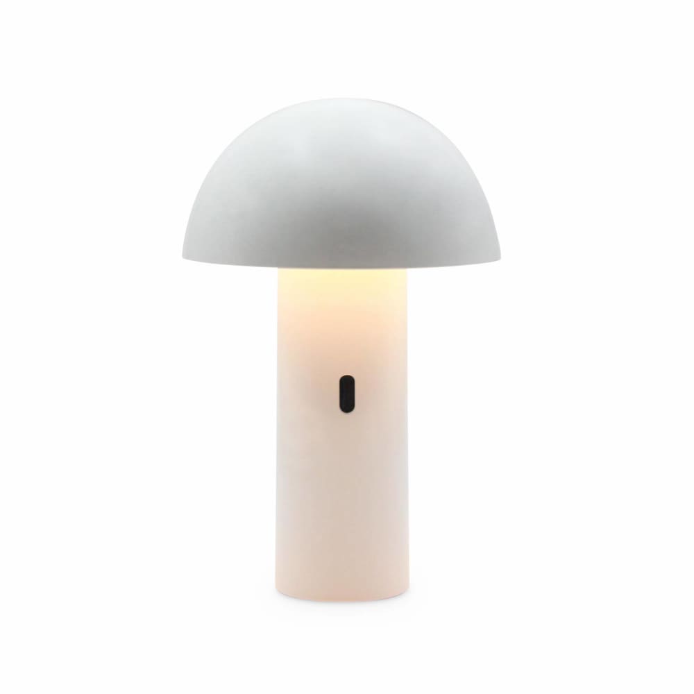 Lampe de table sans fil nomade blanche