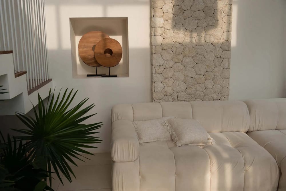Housse de coussin coton crème 30x50x10cm - Maisons du Monde