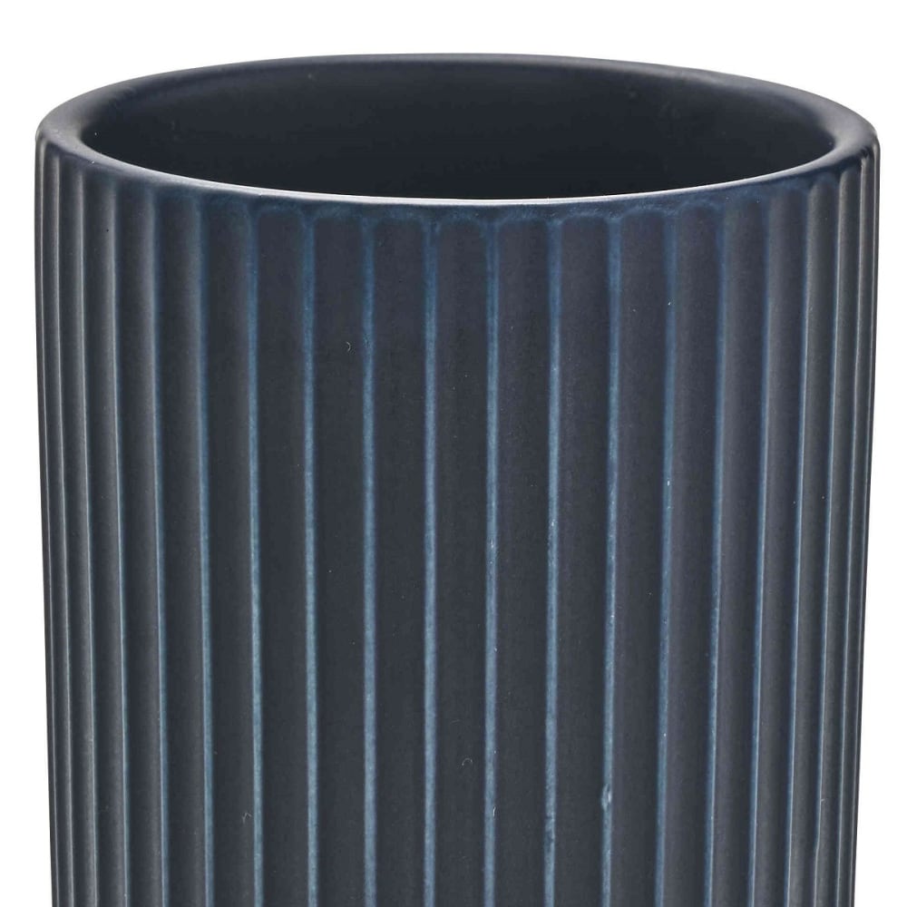 Porte brosse à dents en céramique bleu — vue 3