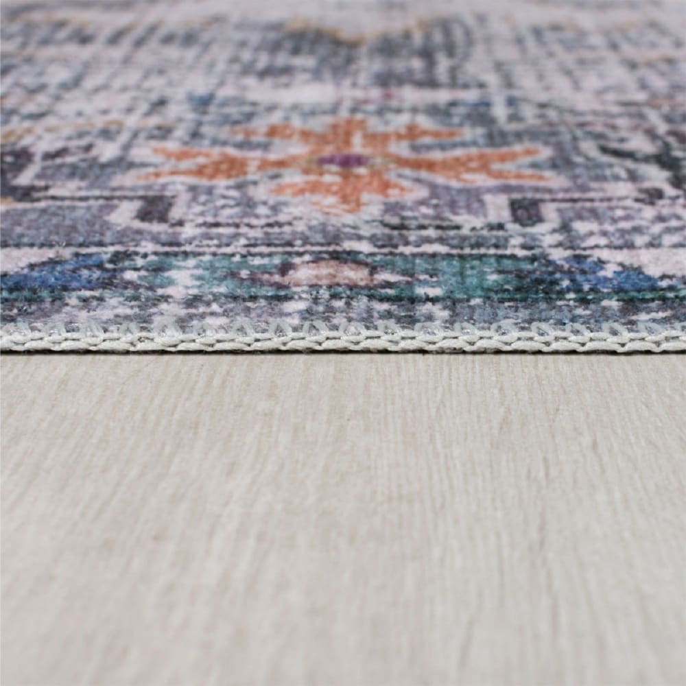 Tapis intérieur extérieur en polyester bleu 120x170 cm — vue 4