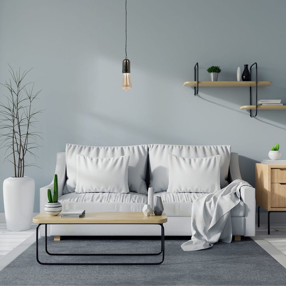 Suspension ampoule h. 100 cm noir — vue 3