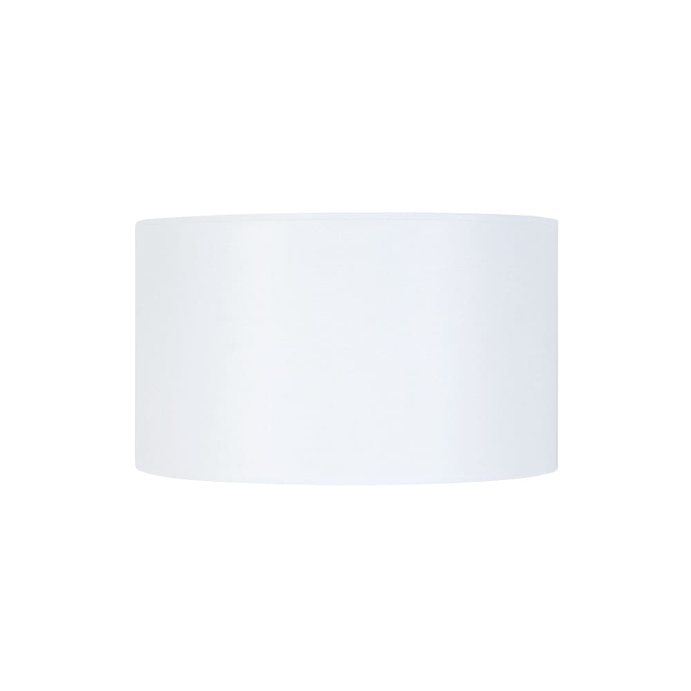 Abat-jour pour lampe tissu blanc