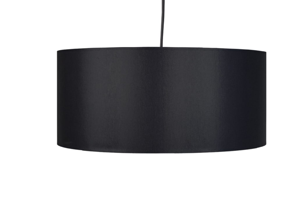 Lampadaire bois métal noir H190cmAbat-jour noir — vue 4
