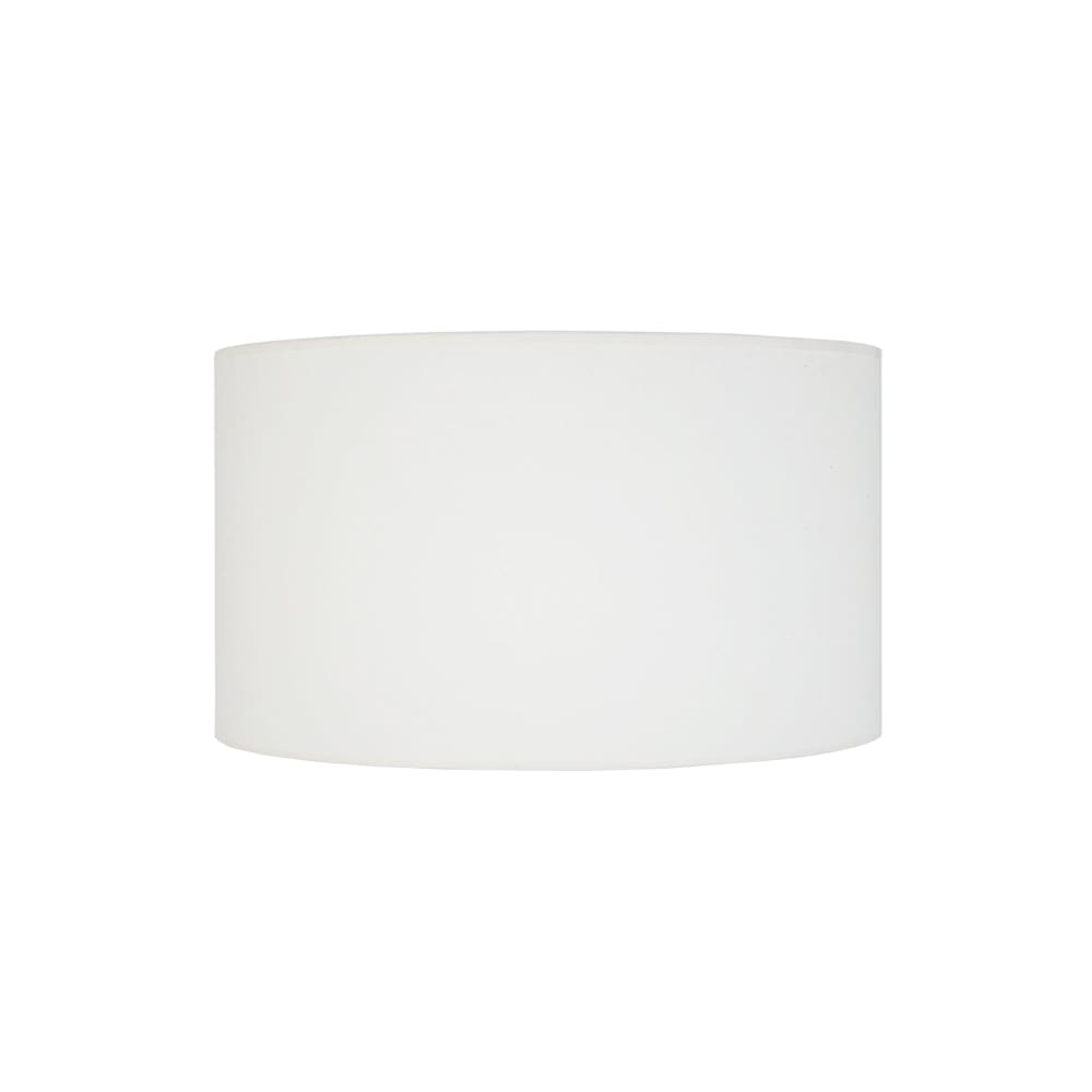 Abat-jour pour lampe tissu blanc