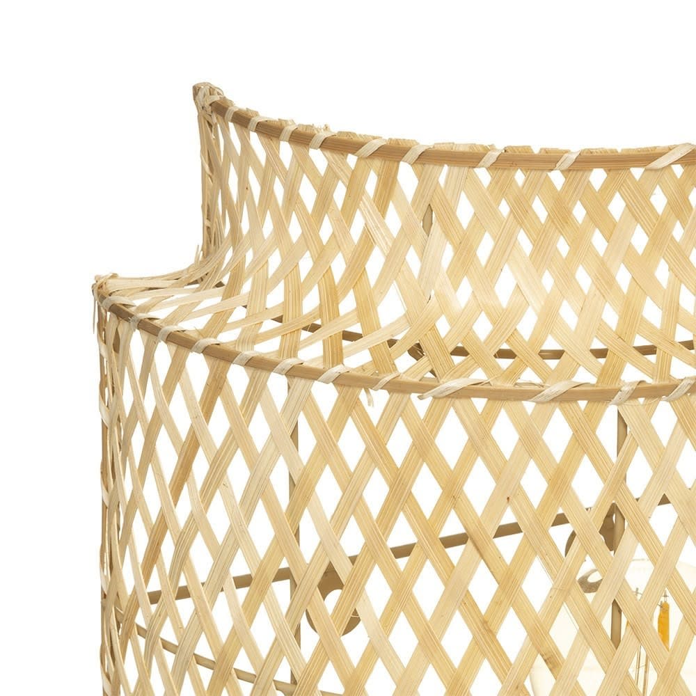 Applique bambou naturel D23cm — vue 3