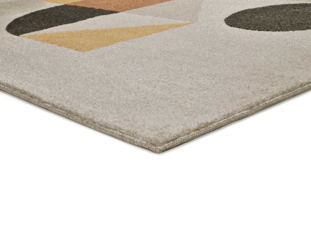 Tapis scandinave beige/multicolore 80x150 cm — vue 4