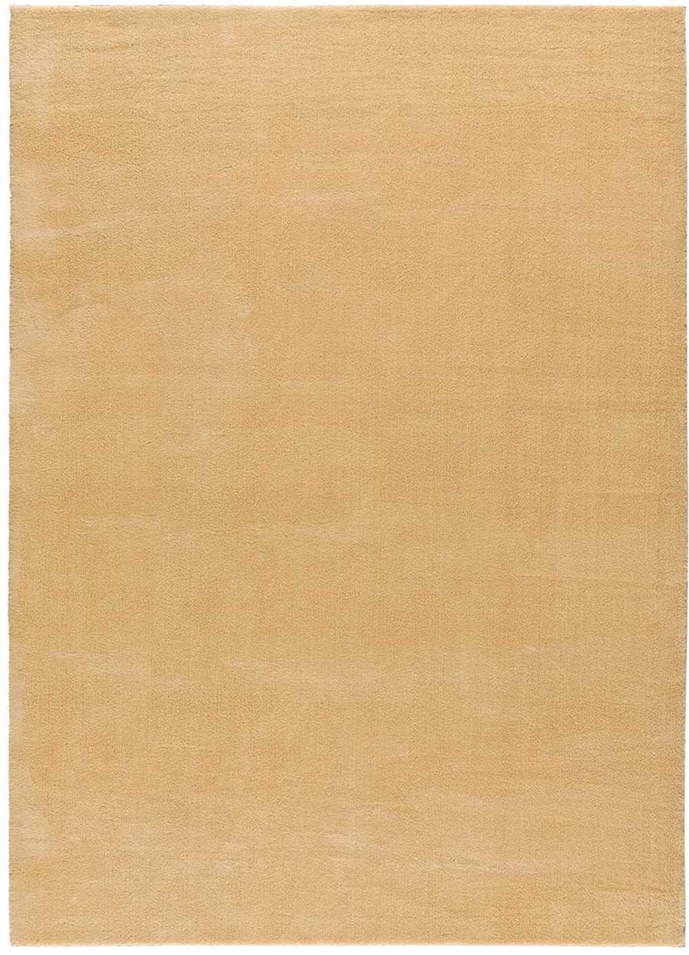 Tapis lavable moutarde antidérapant 200x290 cm