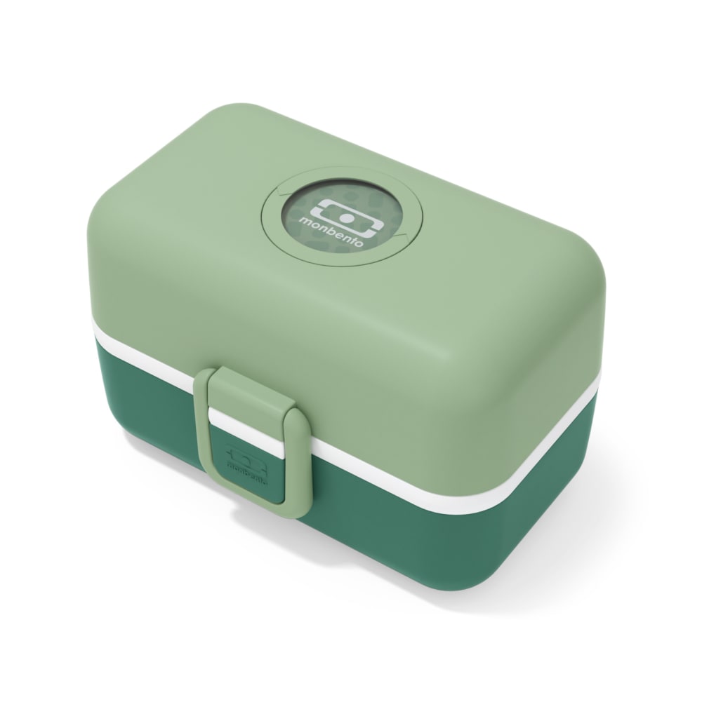Lunch box à compartiments enfant 800ml en PP Vert Forest