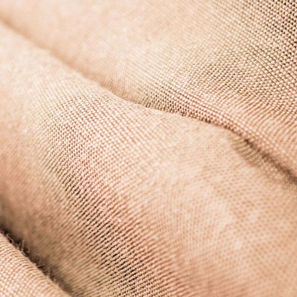 Rideau en polycoton rose nude 140x250 — vue 4
