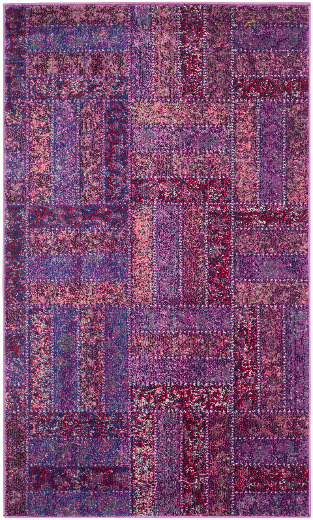Tapis violet 91 x 152 cm